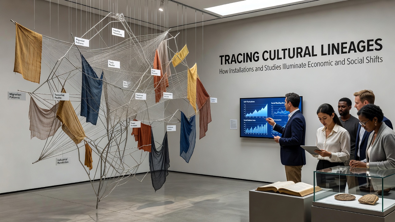 Tracing Cultural Lineages: How Installations and Studies Illuminate Economic and Social Shifts